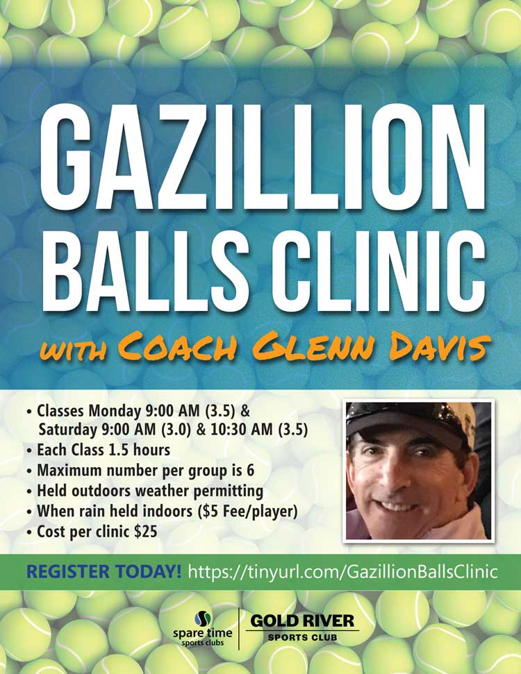 Gazillion Balls Clinic promotional Banner