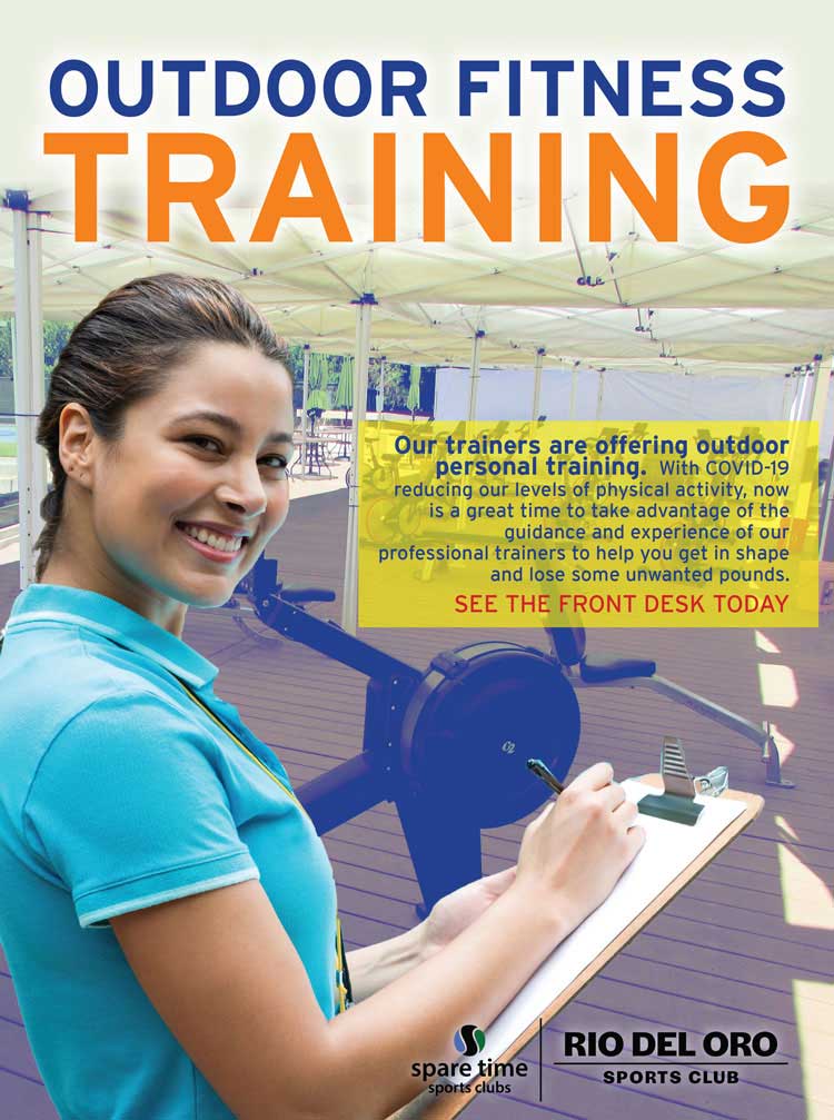 Happy Women at gym promotional banner