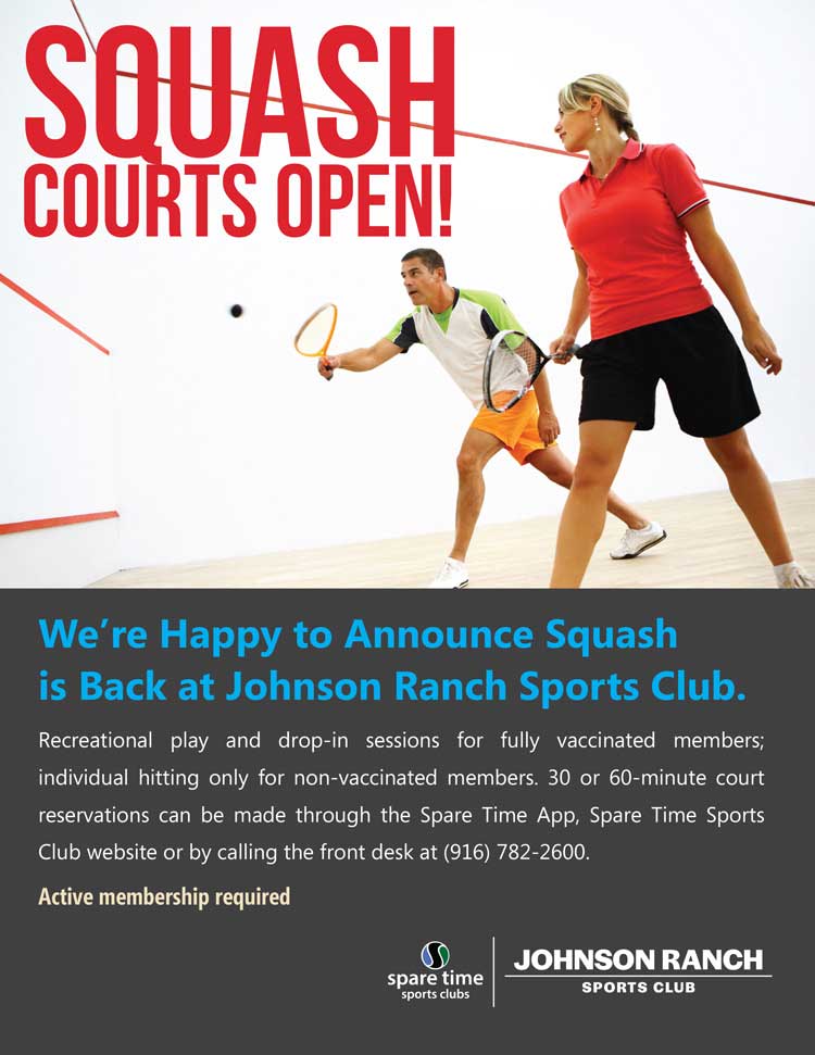 Man and women playing tennis
