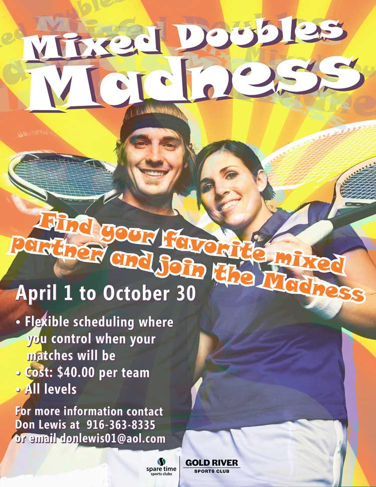 Mixed Doubles Madness Promotional Banners