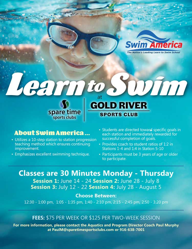 Learn to Swim promotional banner