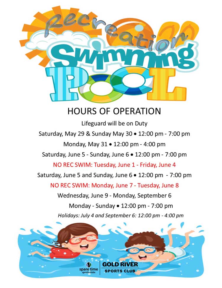 Recreation Swimming Pool Promotional Banner