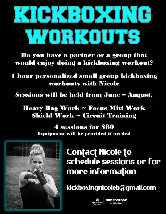 Woman doing boxing