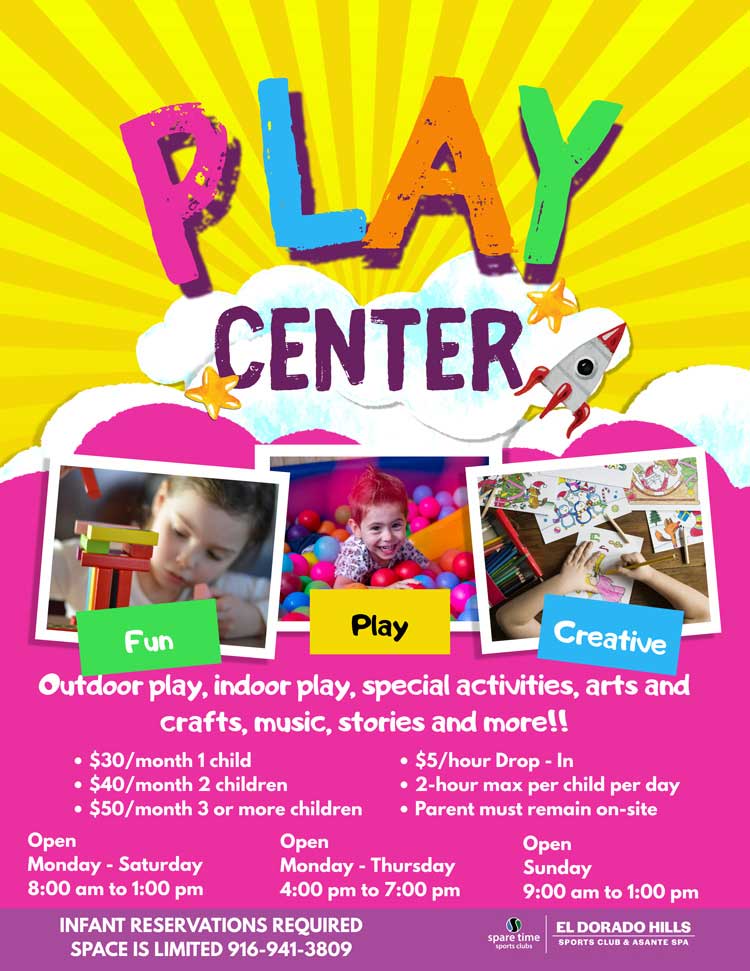 Play Center Promotional Banner
