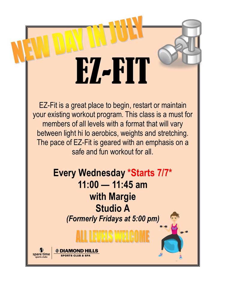 EZ-FIT text promotional banner