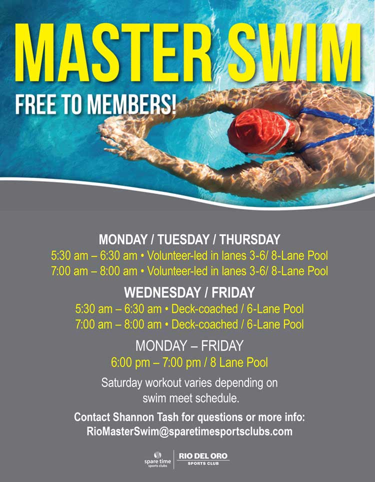 Master Swim Promotional Illustration