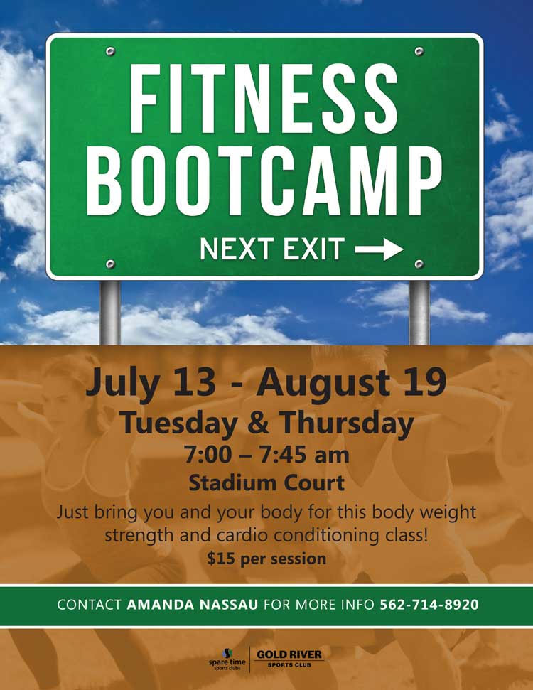 Fitness Bootcamp Promotional Banner