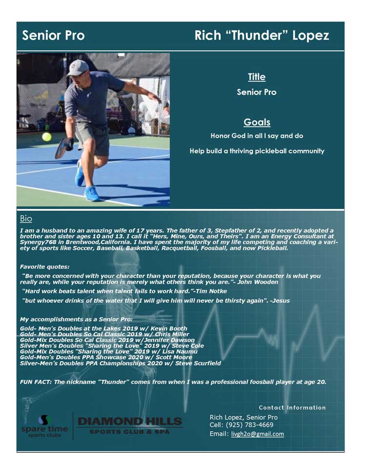 Rich Thunder Lopez Text Bio