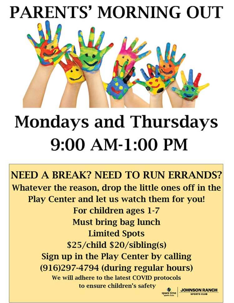 parents morning out flyer