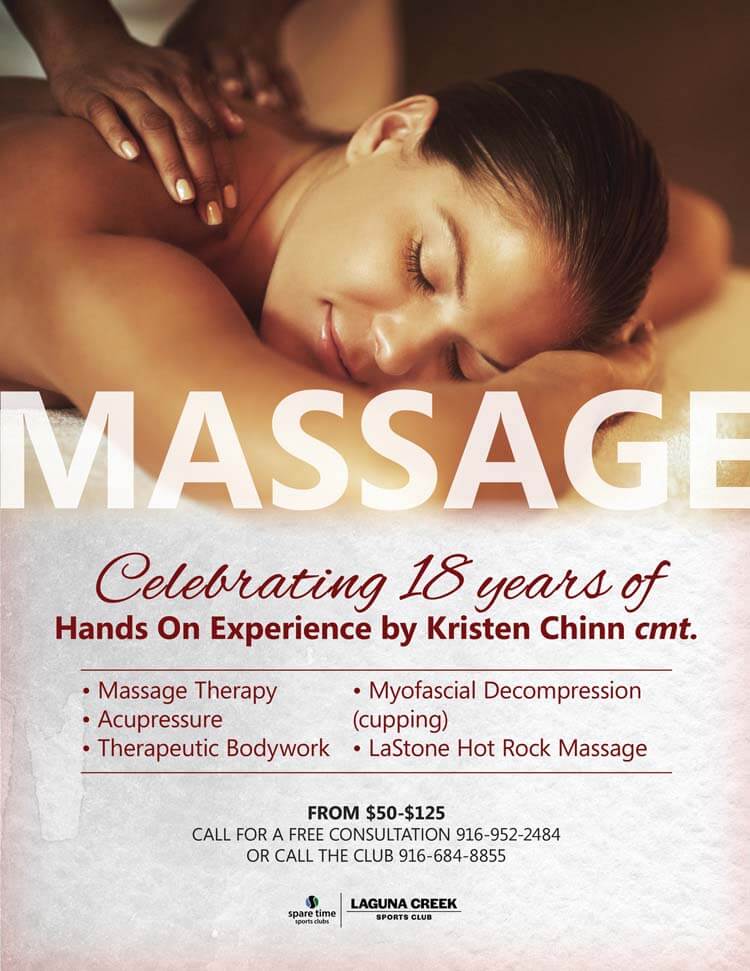 massage celebrating 18 years of hands on experience by kristen chinn cmt.
