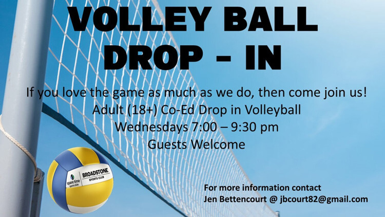 volleyball drop-in