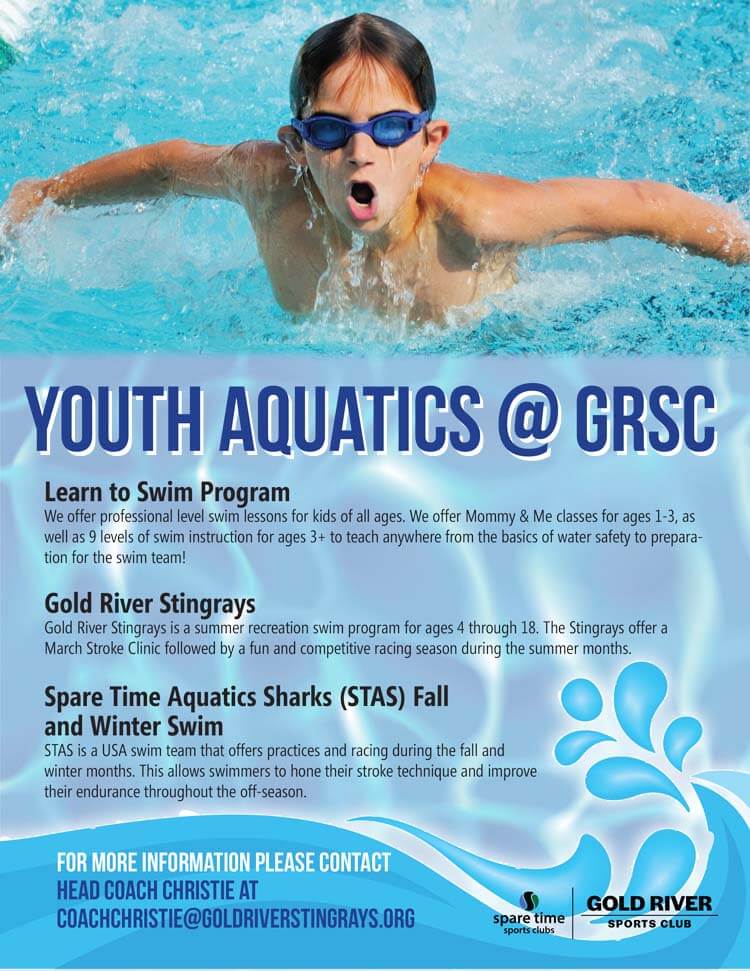 Youth Aquatics flyer