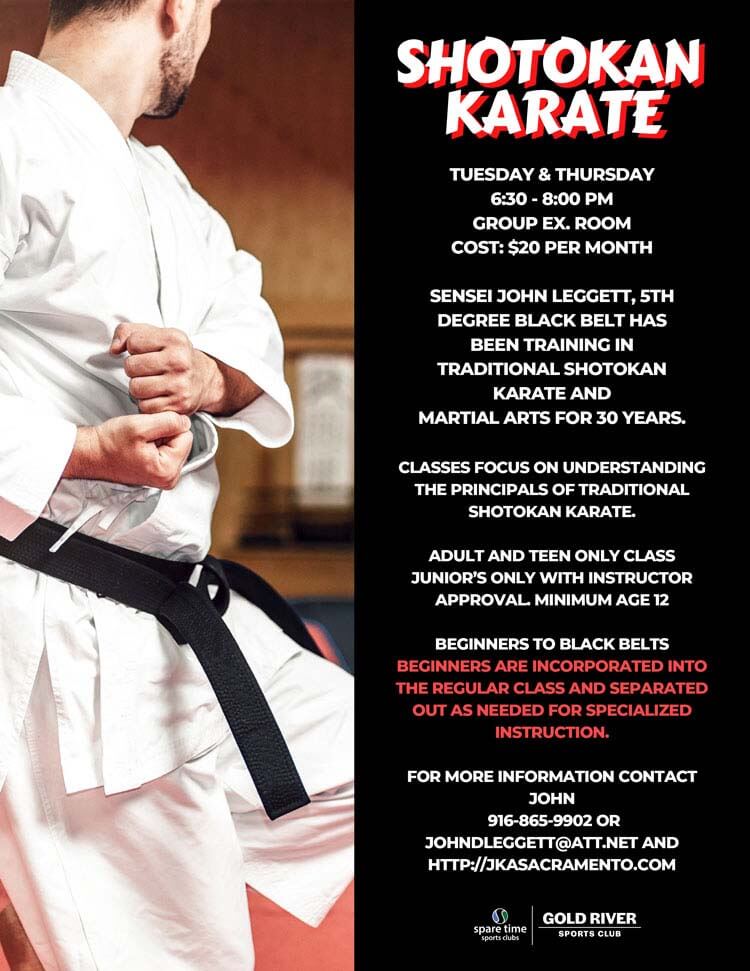 Karate flyer