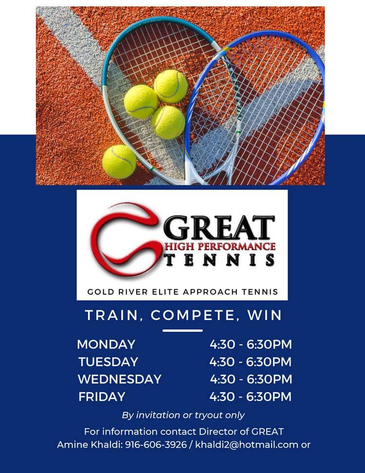 great high performance tennis flyer