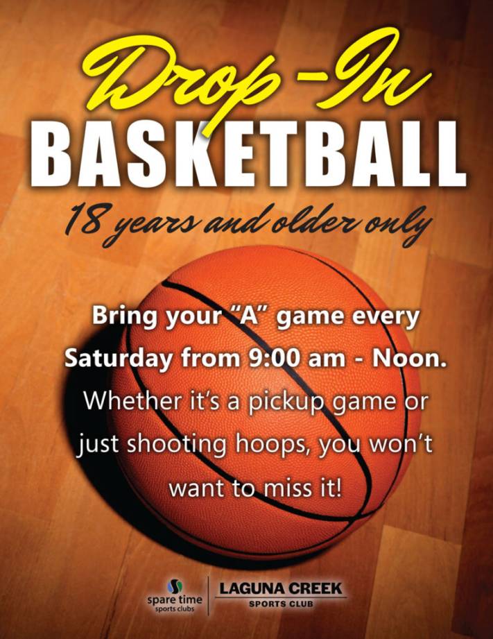 Drop In Basketball Game in Elk Grove, CA