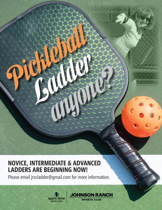 Pickleball ladder, Roseville, CA